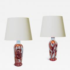 Andersson Johansson H gan s Duo of Table Lamps by Edgar B ckman for H gan s - 4627345