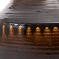 Andersson Johansson H gan s Large Vase in Flowing Brown Glaze by John Andersson for H gan s - 3560671