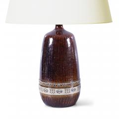Andersson Johansson H gan s Pair of Table Lamps by Yngve Blixt for H gan s Keramik - 3057029