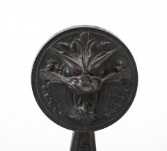 Andiron Dragon head XIX century - 3659532