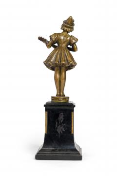 Andor Ruff Attrib Bronze Figural Sculpture - 4669822