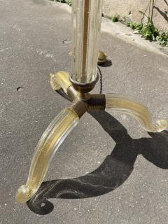 Andr Arbus 1940s Murano glass floor lamp by Veron se for Andr Arbus - 4118788