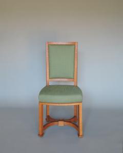 Andr Arbus 2 Fine French 1950s Solid Oak Chairs by Arbus - 3945164