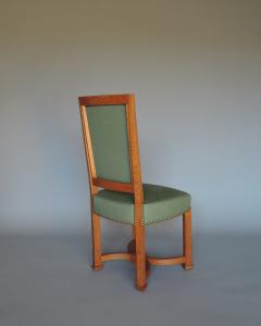 Andr Arbus 2 Fine French 1950s Solid Oak Chairs by Arbus - 3945167