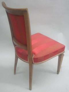 Andr Arbus 2 French Mid Century Modern Neoclassical Side Desk Chairs Attr to Andre Arbus - 1811588