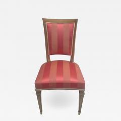 Andr Arbus 2 French Mid Century Modern Neoclassical Side Desk Chairs Attr to Andre Arbus - 1813785