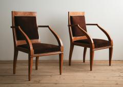 Andr Arbus 20th c Armchairs by Andr Arbus - 4339389