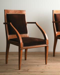 Andr Arbus 20th c Armchairs by Andr Arbus - 4339440