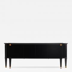 Andr Arbus A French ebonized curved sideboard in the manner of Andre Arbus C 1940  - 4229975