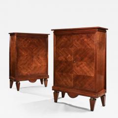Andr Arbus A RARE PAIR OF FRENCH MAHOGANY AND BRASS MOUNTED CABINETS ANDRE ARBUS - 2367122