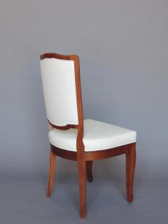 Andr Arbus A Set of 12 Fine French Art Deco Mahogany Dining Chairs in the Manner of Arbus - 3494768