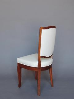 Andr Arbus A Set of 12 Fine French Art Deco Mahogany Dining Chairs in the Manner of Arbus - 3494790
