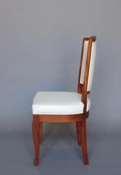 Andr Arbus A Set of 12 Fine French Art Deco Mahogany Dining Chairs in the Manner of Arbus - 3494792