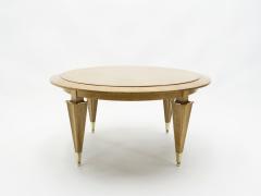 Andr Arbus Andr Arbus ash wood neoclassical coffee table 1940s - 2677673