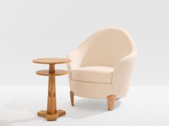 Andr Arbus Andr Arbus ashwood and brass side table circa 1940 - 4702290