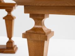 Andr Arbus Andr Arbus attr pair of corner cabinets oak veneer and bronze 1940s - 4346756