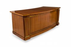 Andr Arbus Andre Arbus French Art Deco Blond Rosewood and Bronze Executive Desk - 2794279