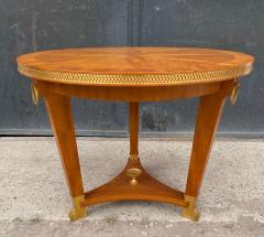 Andr Arbus Andre Arbus exceptional lemon tree marquetry bronze accent coffee table - 1928534
