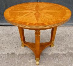 Andr Arbus Andre Arbus exceptional lemon tree marquetry bronze accent coffee table - 1928535