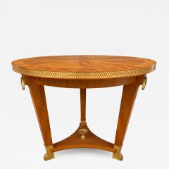 Andr Arbus Andre Arbus exceptional lemon tree marquetry bronze accent coffee table - 1929713