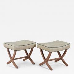 Andr Arbus Andre Arbus pair of small benches - 3330720
