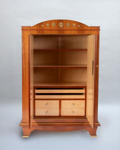 Andr Arbus Fine French 1950s Mahogany Armoire by Andre Arbus and Vadim Androusov - 4333130