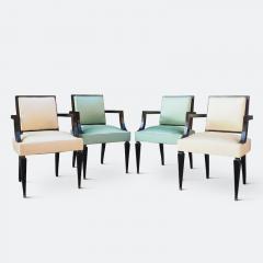 Andr Arbus Fine Set of Four Chairs Attributed to Andr Arbus - 2044946
