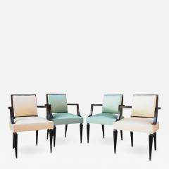 Andr Arbus Fine Set of Four Chairs Attributed to Andr Arbus - 2046392