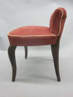 Andr Arbus French Art Deco Modern Neoclassical Vanity Chair Attributed Andr Arbus 1930 - 4102675