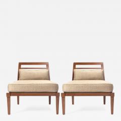 Andr Arbus French Mid Century Chairs in the style of Andre Arbus - 802290