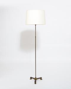 Andr Arbus Neo Classical Bronze Floor Lamp att Andr Arbus France 1940s - 2529165