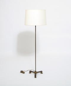 Andr Arbus Neo Classical Bronze Floor Lamp att Andr Arbus France 1940s - 2529167