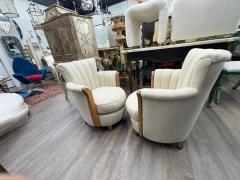 Andr Arbus Pair Of French Art Deco Bergeres - 4755755