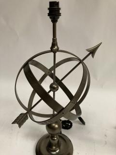 Andr Arbus Pair of 1950s Astrolabe table lamps in the style of Andr Arbus - 2466252