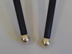 Andr Arbus Pair of French Mid Century Modern Neoclassical Wall Sconces Manner Andre Arbus - 1787497