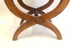 Andr Arbus Pair of French Modern Neoclassical Stools Benches Attributed to Andre Arbus - 2374746