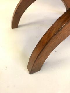 Andr Arbus Pair of French Modern Neoclassical Stools Benches Attributed to Andre Arbus - 2374748