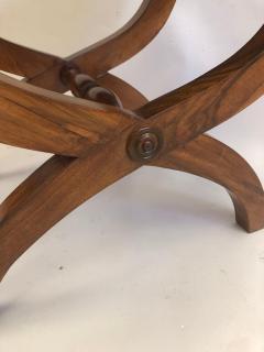 Andr Arbus Pair of French Modern Neoclassical Stools Benches Attributed to Andre Arbus - 2374750