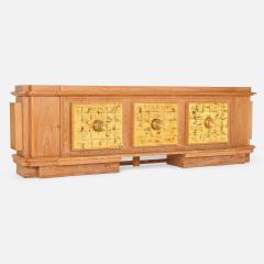 Andr Arbus Rare and important Cerused Oak Buffet by Andre Arbus - 4485305
