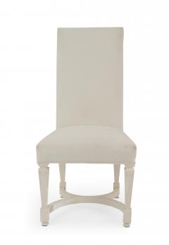 Andr Arbus Set of 4 French Mid Century Lacquered Side Chairs - 1438925