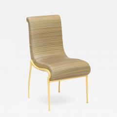 Andr Arbus Sinuous Chair in Iron by Andre Arbus with Gilbert Poillerat - 650724