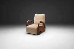Andr Arbus Wooden Armchair in the manner of Andr Arbus Europe First half of the 20th C - 4580472
