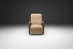 Andr Arbus Wooden Armchair in the manner of Andr Arbus Europe First half of the 20th C - 4580489