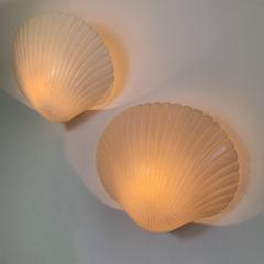 Andr Cazenave A pair of shell wall lamps by Andr Cazenave France 1970s - 3032261