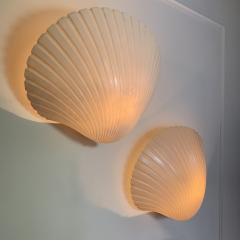 Andr Cazenave A pair of shell wall lamps by Andr Cazenave France 1970s - 3032262