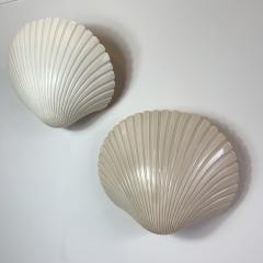 Andr Cazenave A pair of shell wall lamps by Andr Cazenave France 1970s - 3032268
