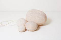 Andr Cazenave Set of Four Dorra Stone Rock Shaped Lamps by Andr Cazenave for Atelier A 1960s - 1050746