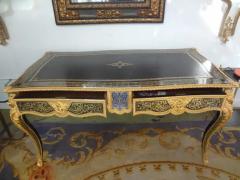 Andr Charles Boulle 19th Century French Louis XV Style Boulle Bureau Plat - 3638271