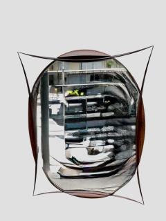 Andr Dubreuil 1990s One of kind wall mirror by Andr Dubreuil - 4476063