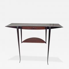 Andr Dubreuil 1990s Wrought iron and exotic wood by Andr Dubreuil - 4476472